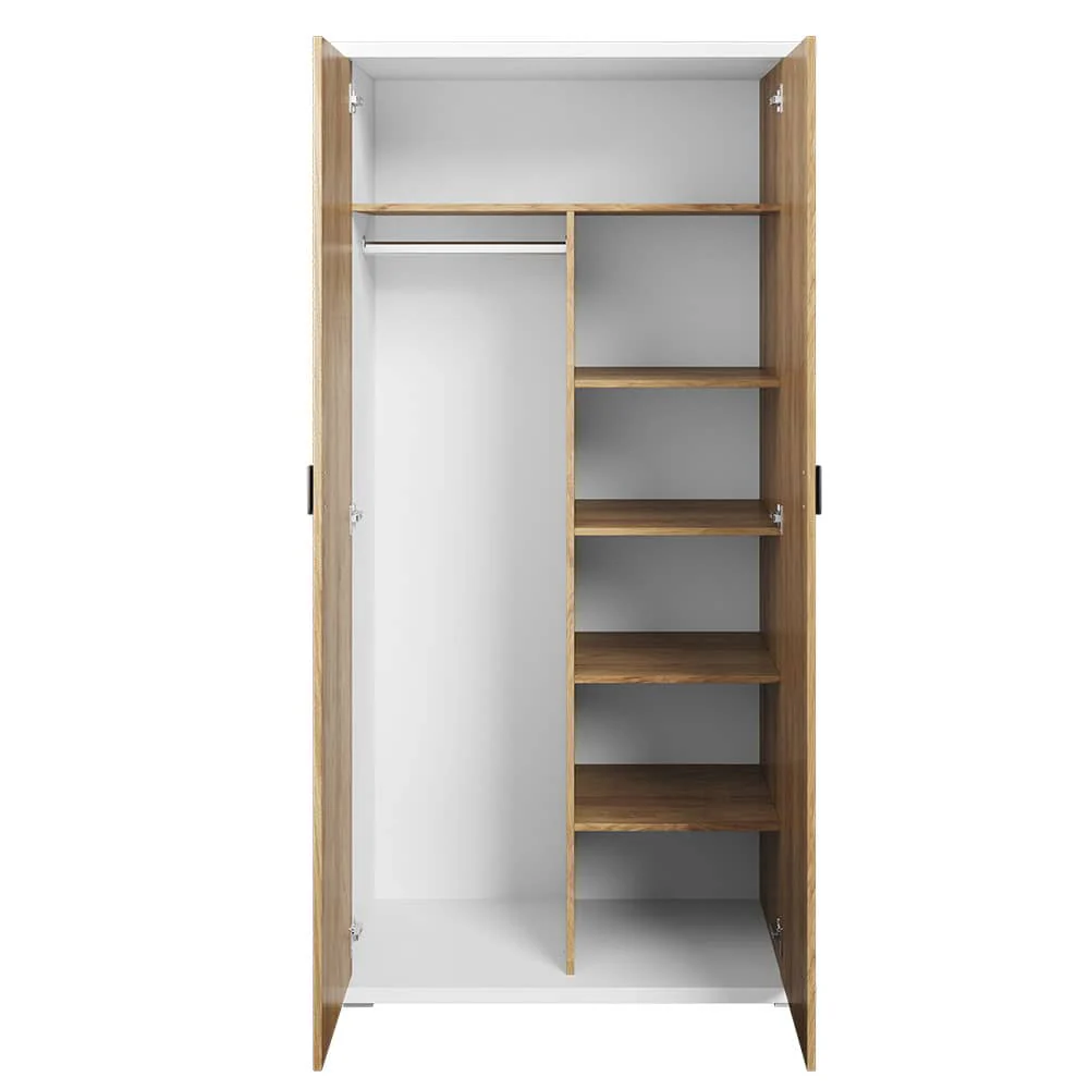 Massi MS-02 Hinged Wardrobe 100cm - Image 2