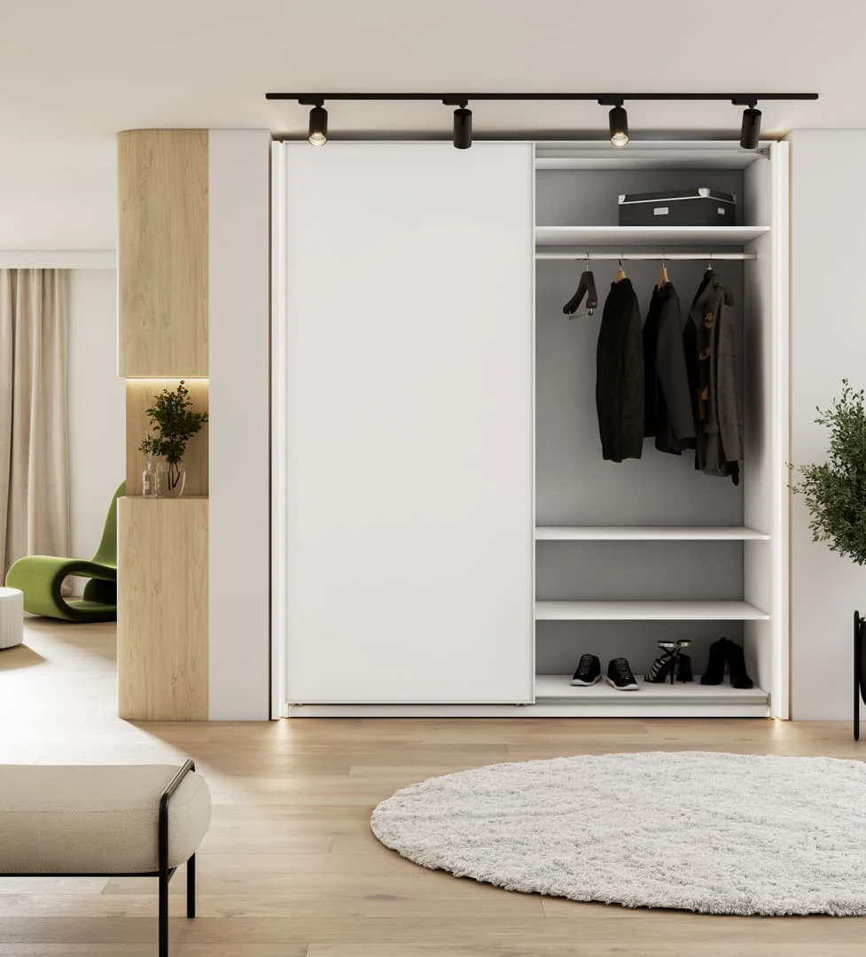 Maxi MX-03 Sliding Door Wardrobe 170cm - Image 6