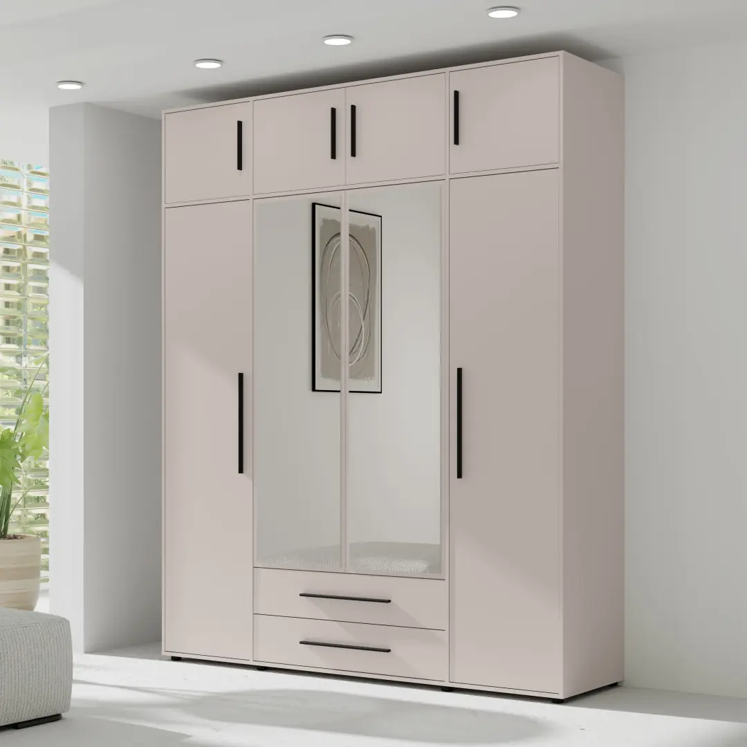 Maxione MX-13 Hinged Door Wardrobe 198cm - Image 10
