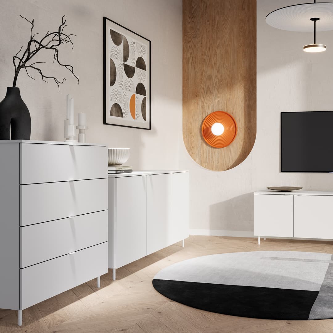 Mila MA-03 Sideboard Cabinet 151cm - Image 4
