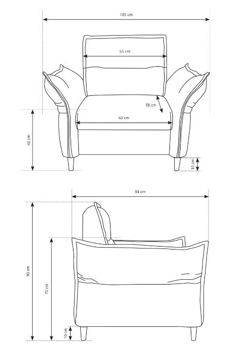 Milano Armchair - Image 13