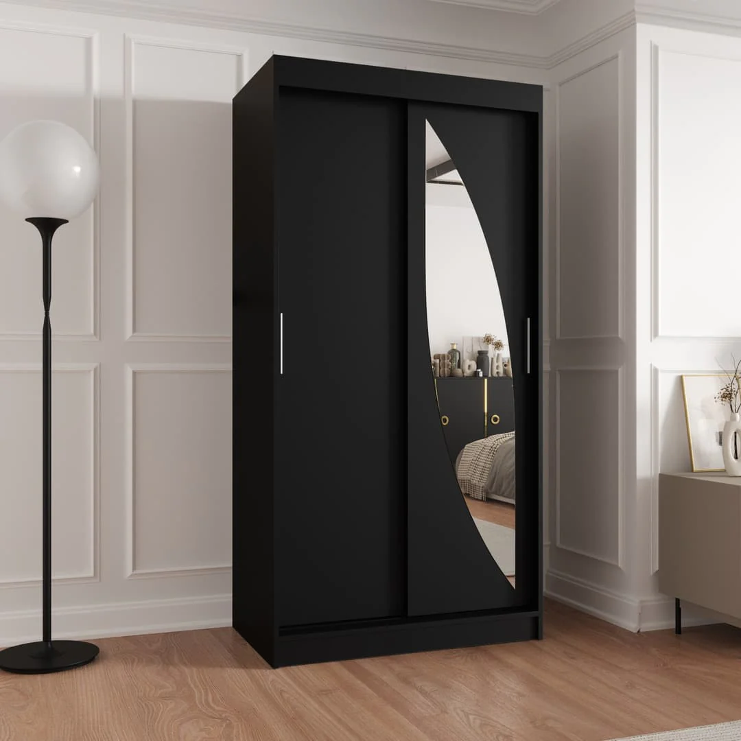 Milo Sliding Door Wardrobe 100cm - Image 13