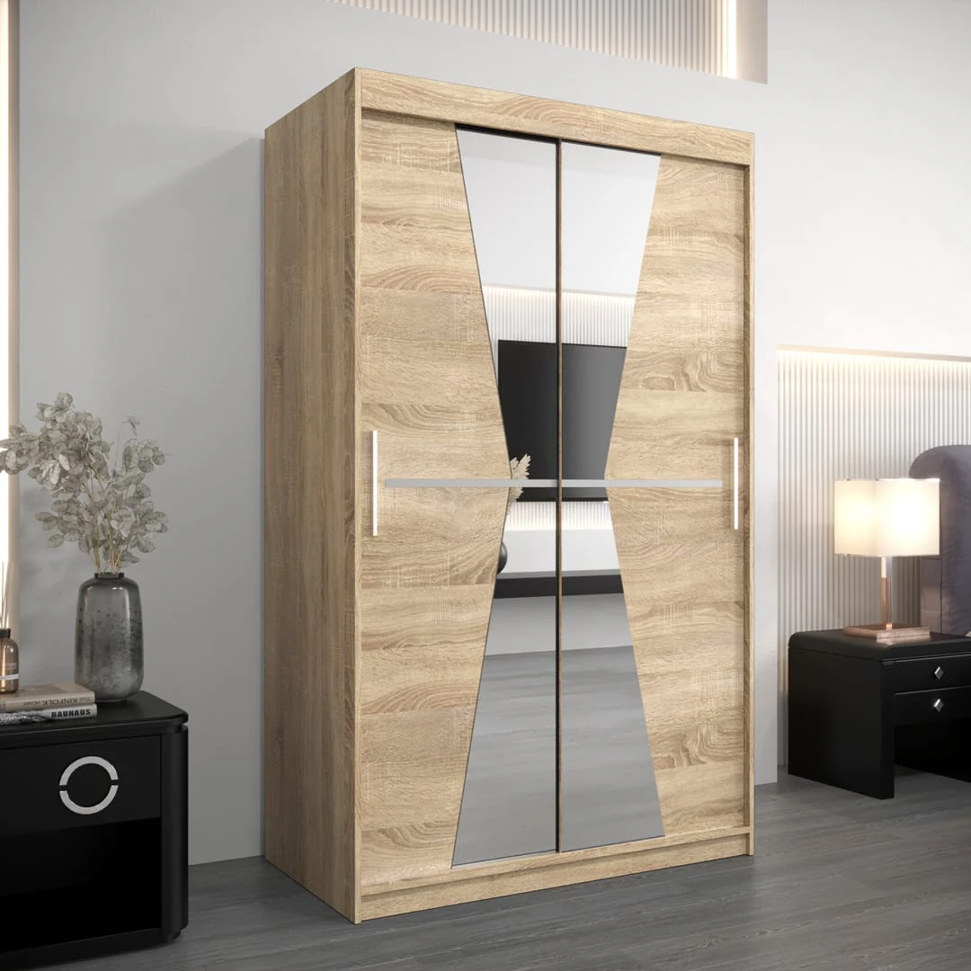 Morocco Sliding Door Wardrobe 120cm - Image 14