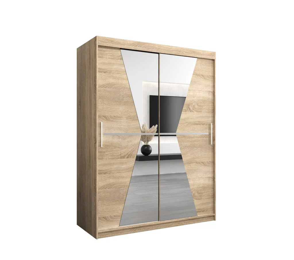 Morocco Sliding Door Wardrobe 150cm - Image 15