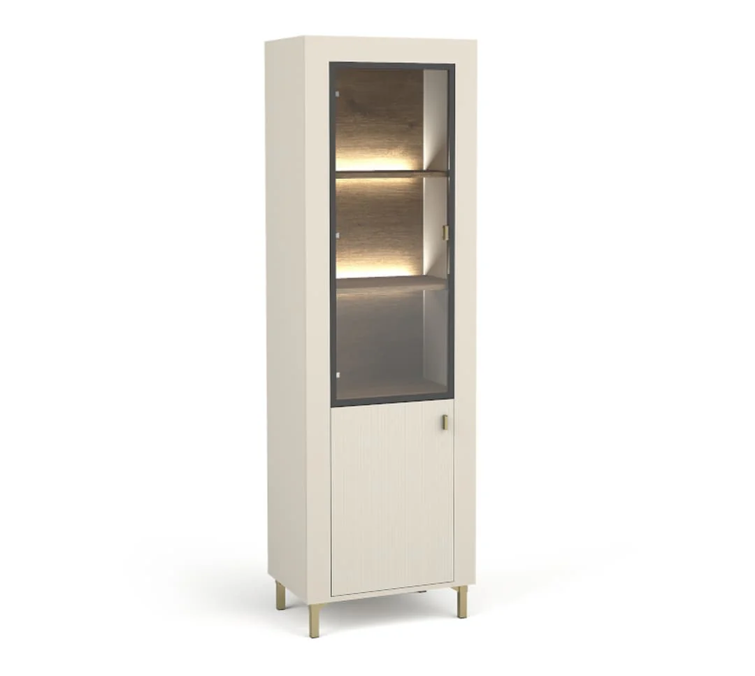 Mossa 03 Tall Display Cabinet 60cm - Image 3