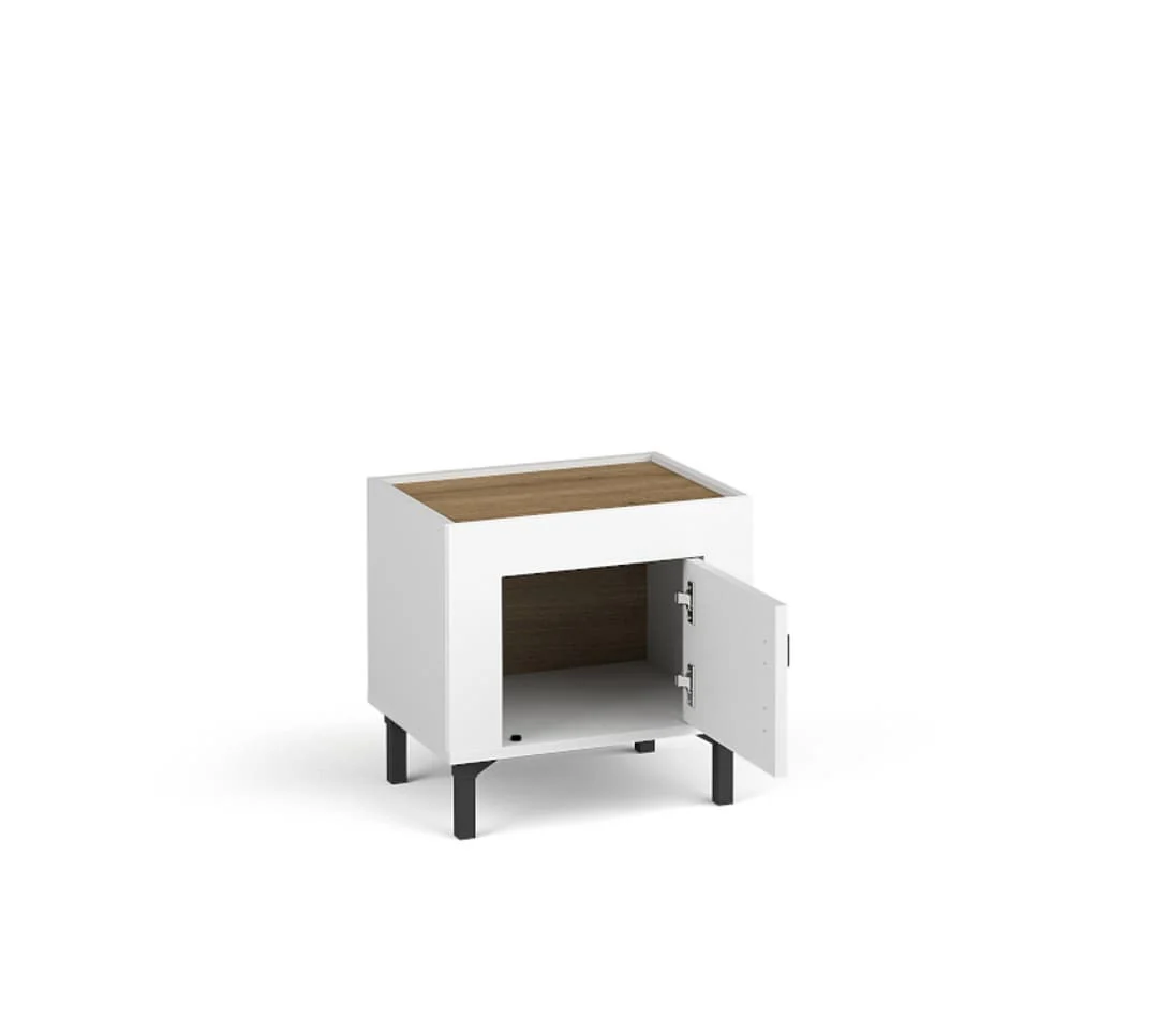 Mossa 11 Bedside Table 48cm - Image 8