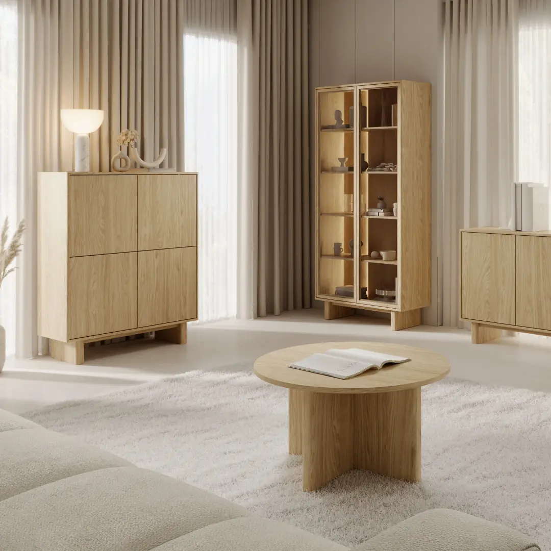 Nabu Highboard Cabinet 104cm - Image 6