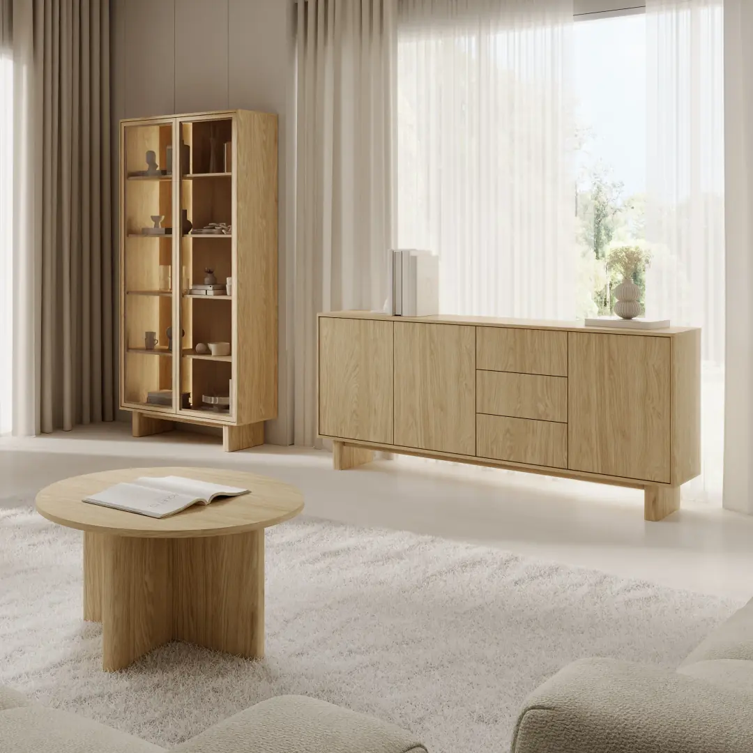 Nabu Highboard Cabinet 104cm - Image 7