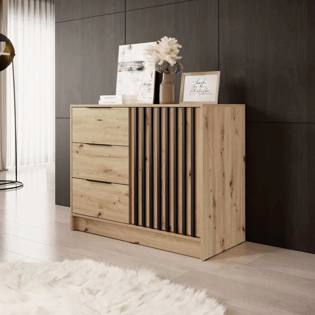 Nelly Sideboard Cabinet 105cm - Image 3