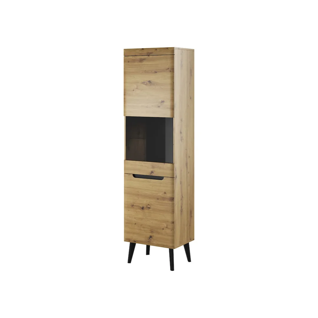 Nordi Tall Display Cabinet 53cm - Image 3