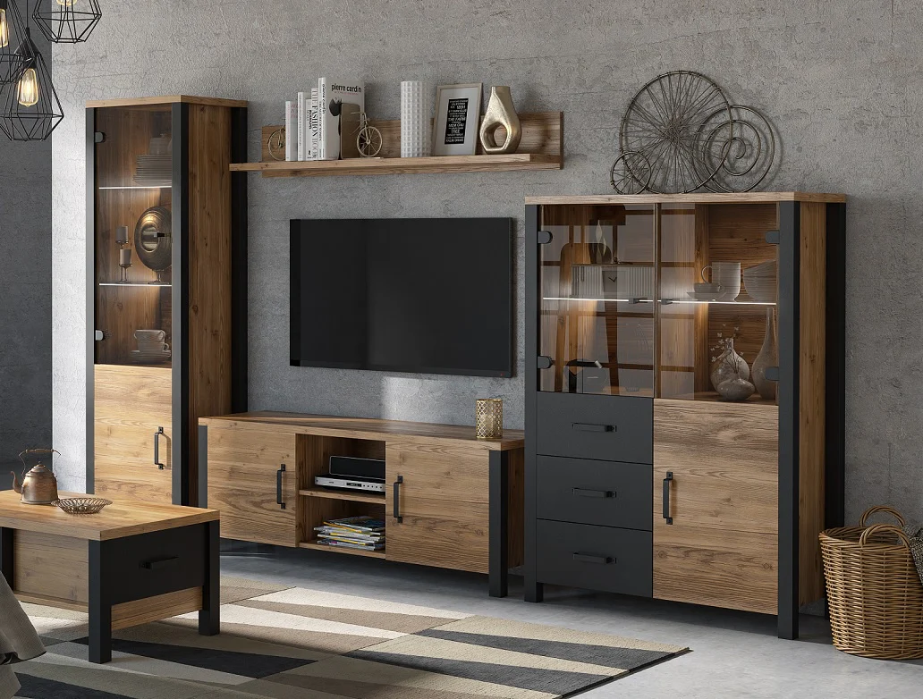 Olin 13 Display Cabinet 101cm - Image 5