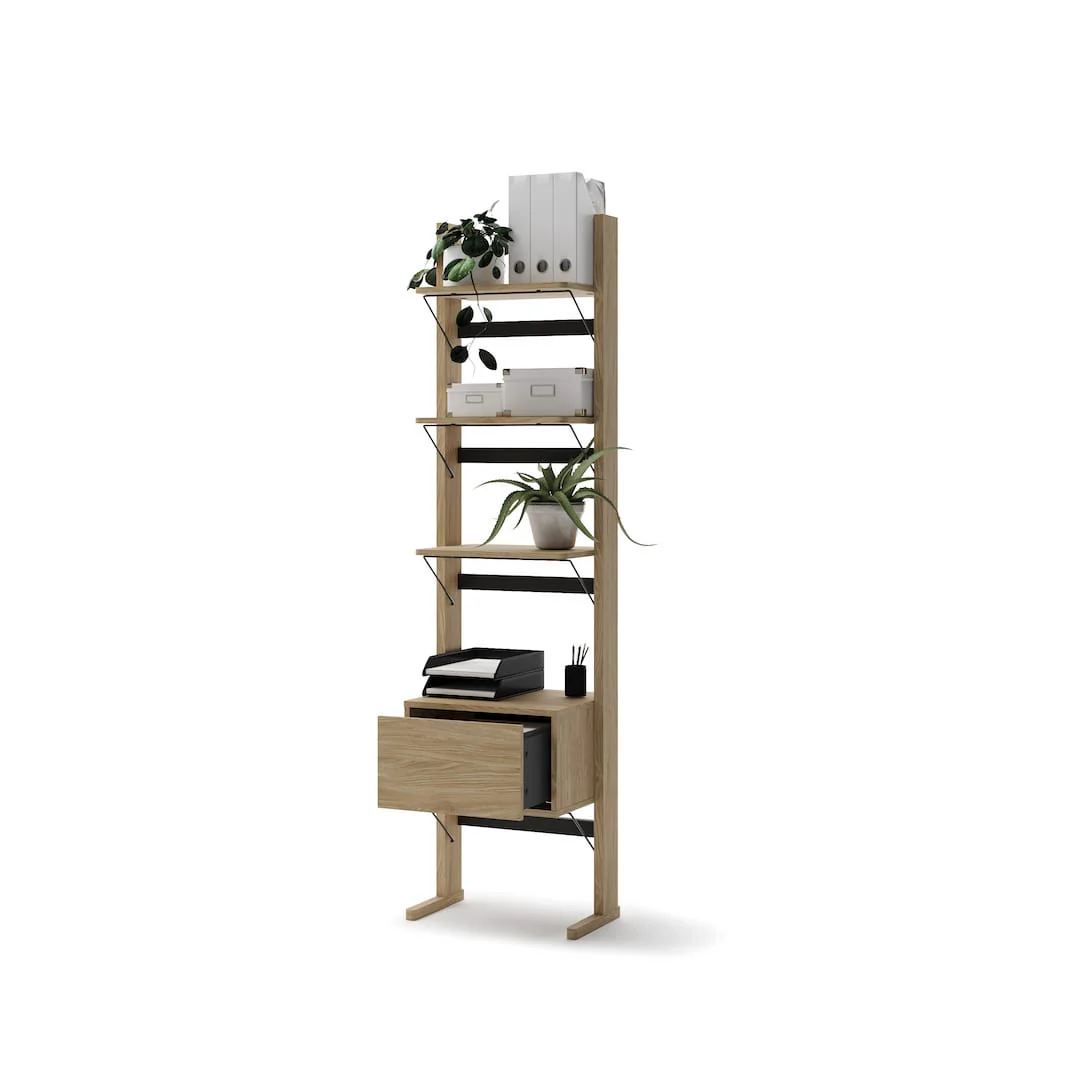 Ollie OL-02 Bookcase 52cm - Image 3