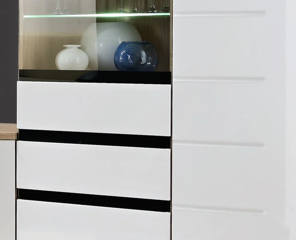 Ontario Display Cabinet 100cm - Image 3