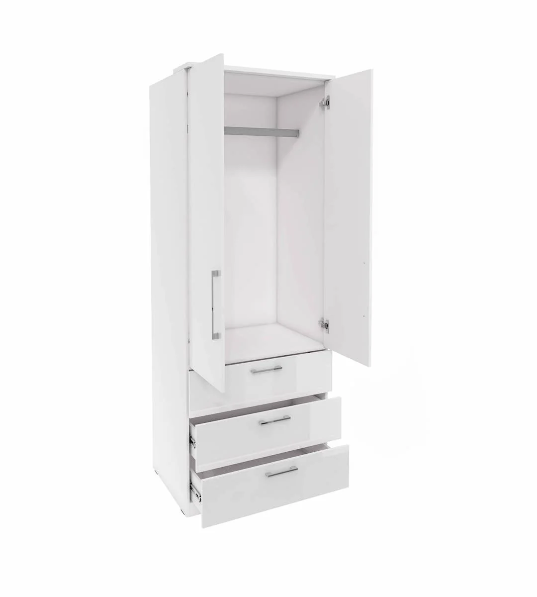Optima 68 Hinged Wardrobe 80cm - Image 2