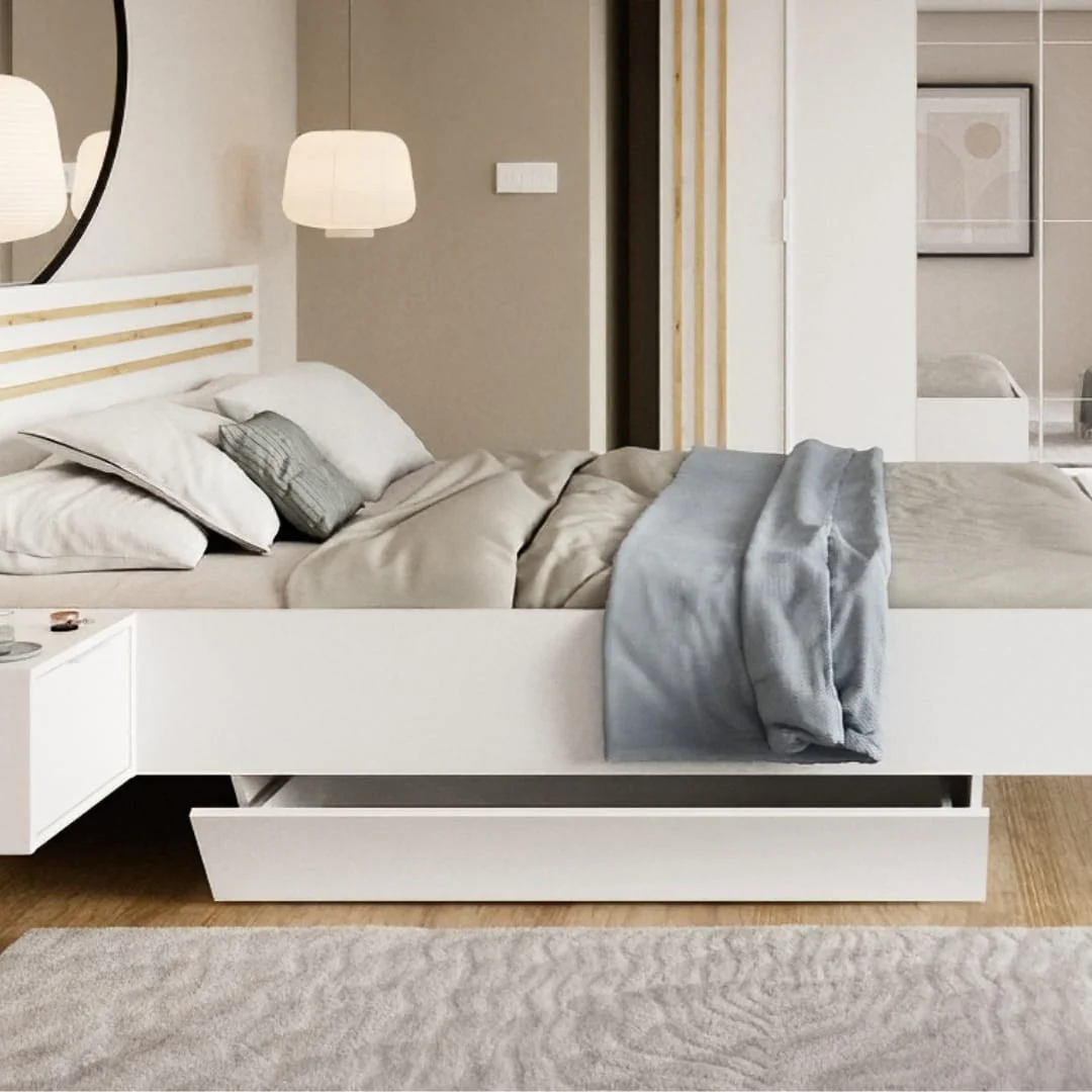 Optional Drawers Florencja Bed Frame [Set Of Two] - Image 4