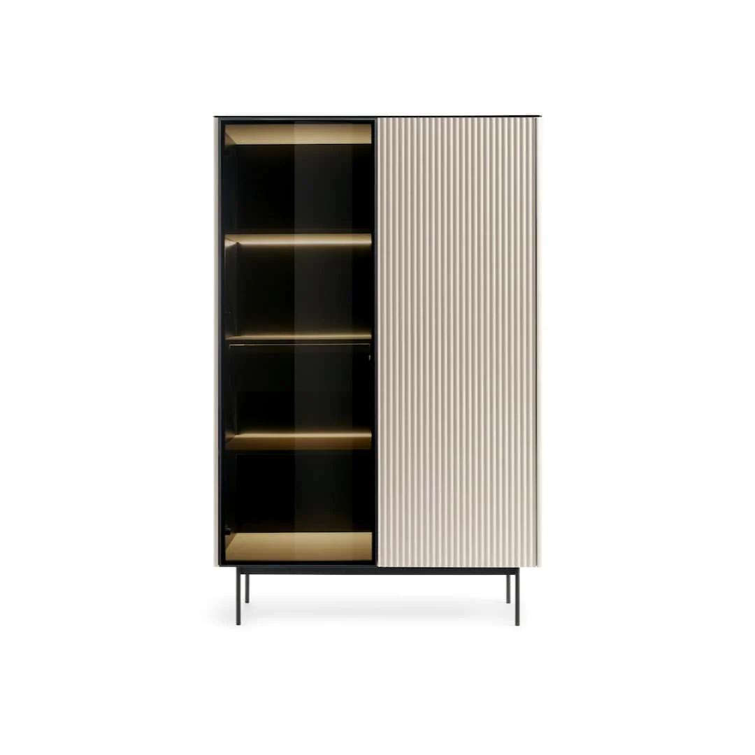 Orta Tall Display Cabinet 107cm - Image 10