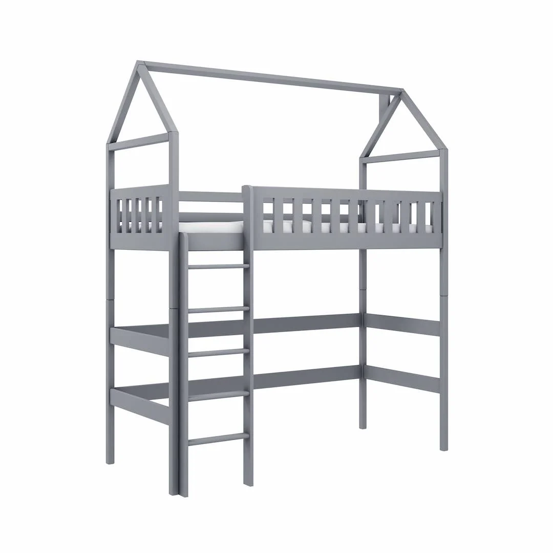 Otylia Wooden Loft Bed - Image 4