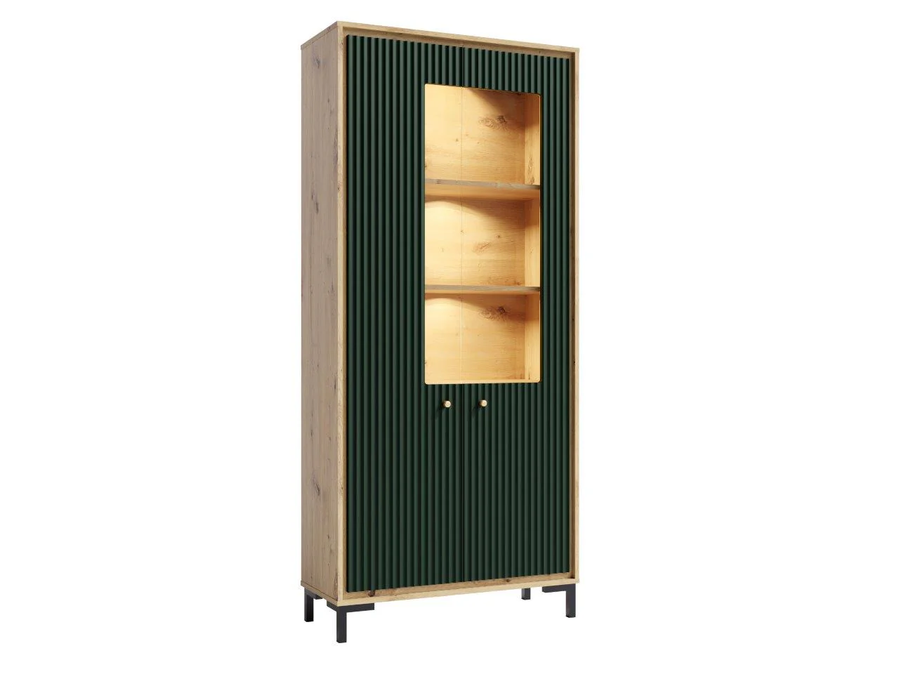 Parii Tall Display Cabinet 89cm - Image 3