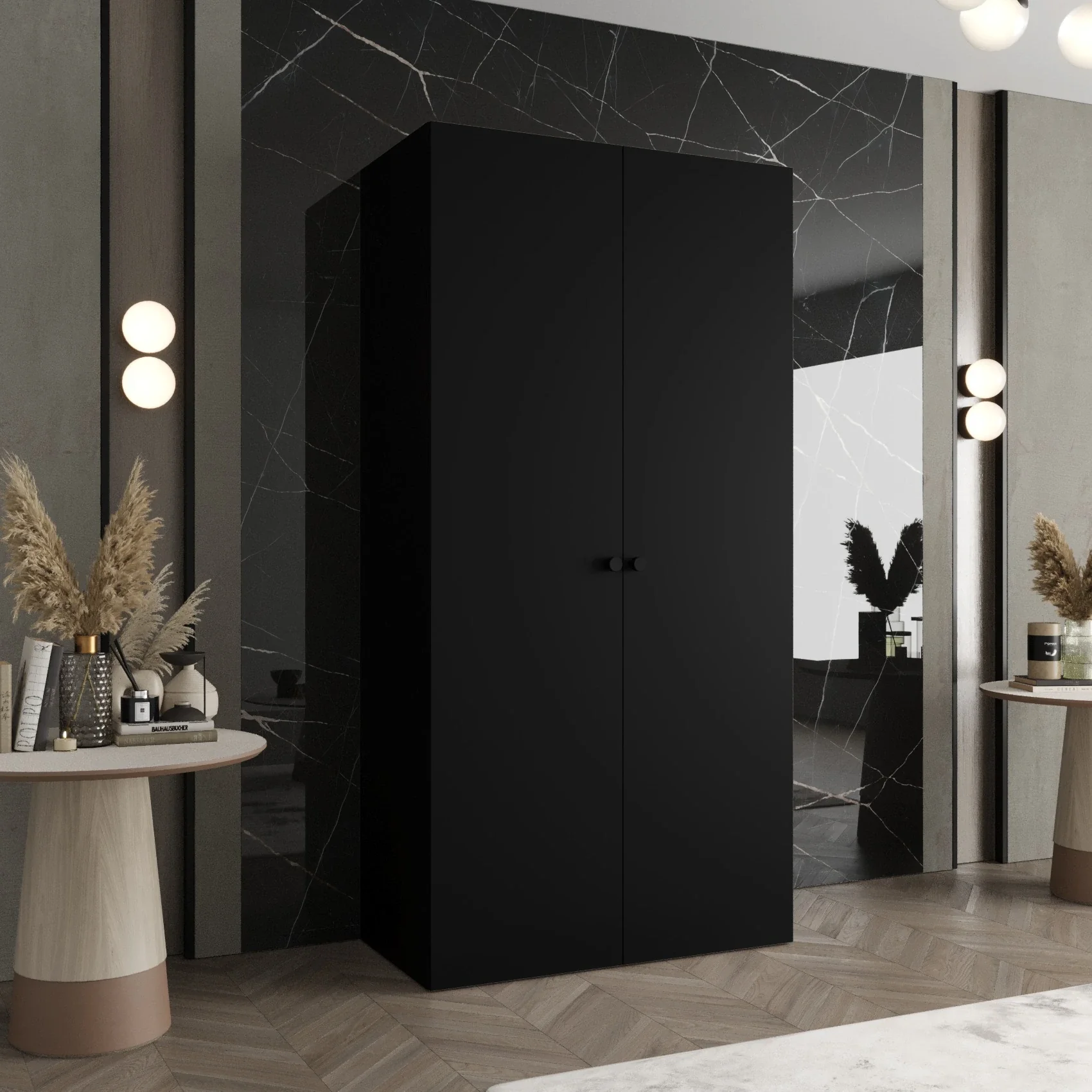 Parma I Hinged Door Wardrobe 100cm - Image 6