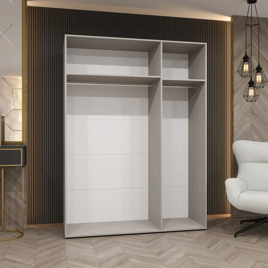 Bari I Hinged Door Wardrobe 150cm - Image 5