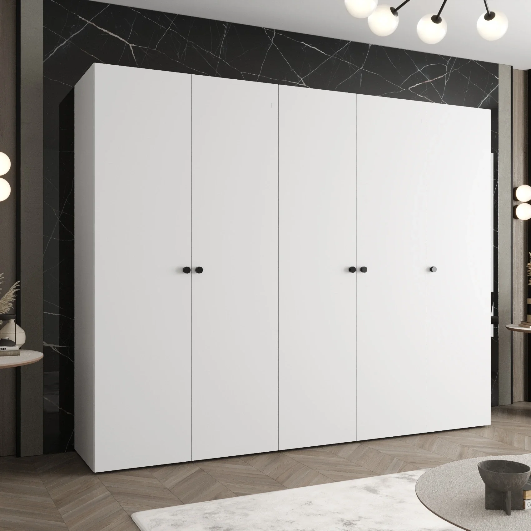Parma I Hinged Door Wardrobe 250cm