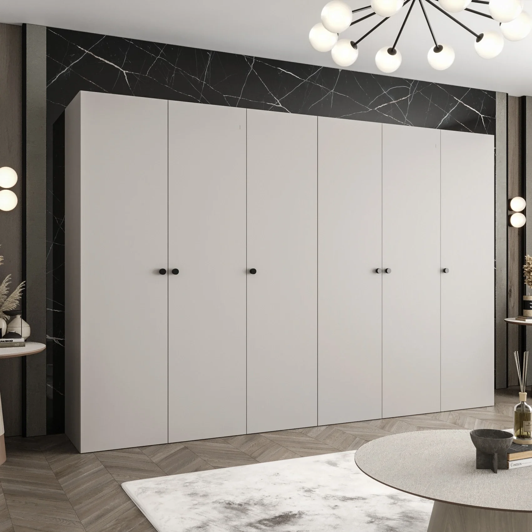 Parma I Hinged Door Wardrobe 300cm