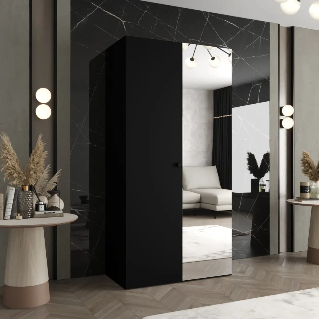 Parma II Hinged Door Wardrobe 100cm - Image 10