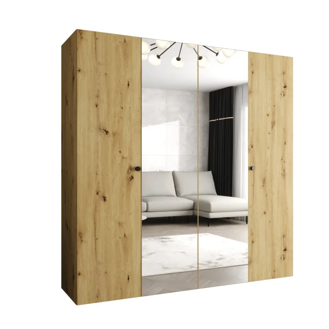 Parma II Hinged Door Wardrobe 200cm - Image 9