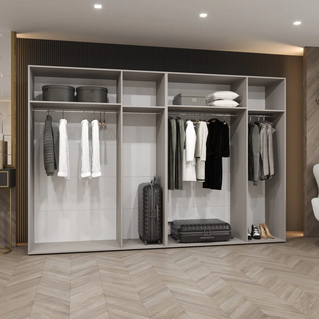 Bari II Hinged Door Wardrobe 300cm - Image 6