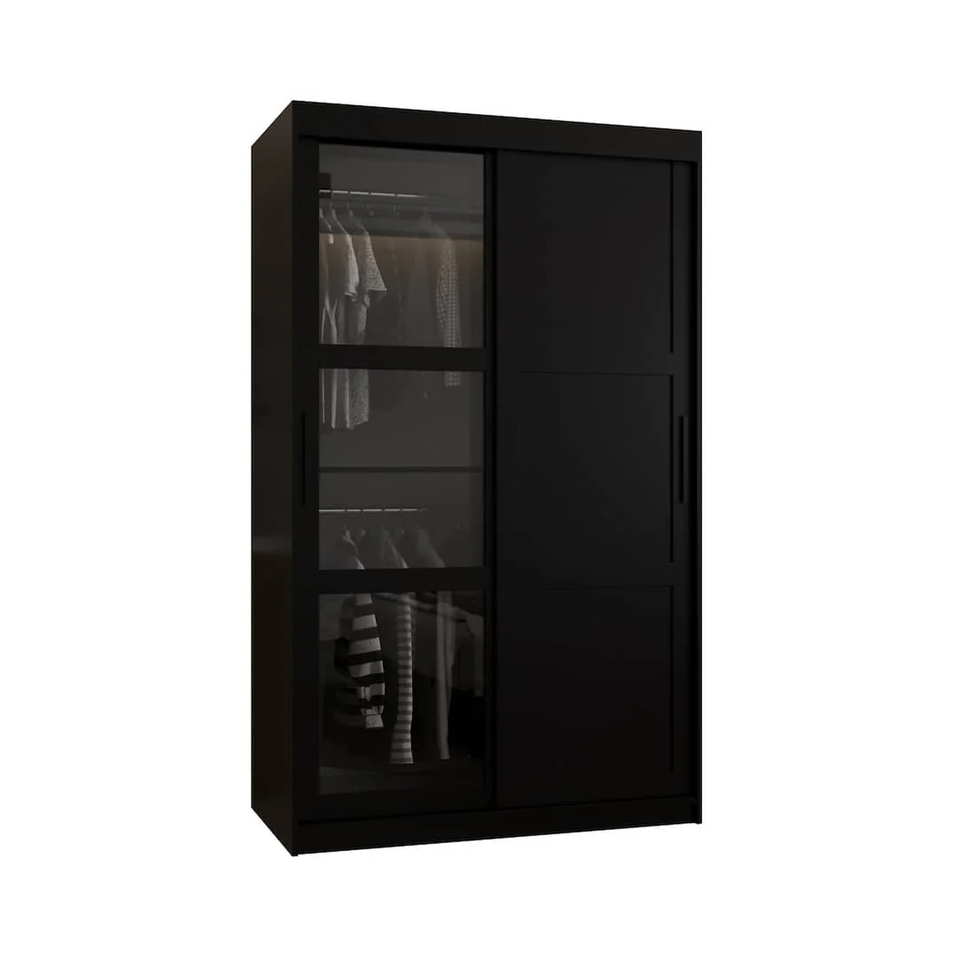 Parma III Sliding Door Wardrobe 120cm - Image 2
