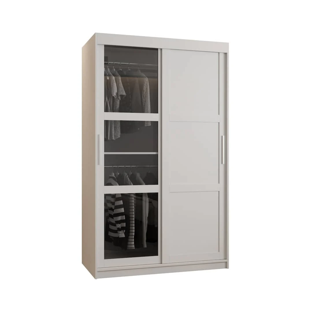 Parma III Sliding Door Wardrobe 120cm - Image 7