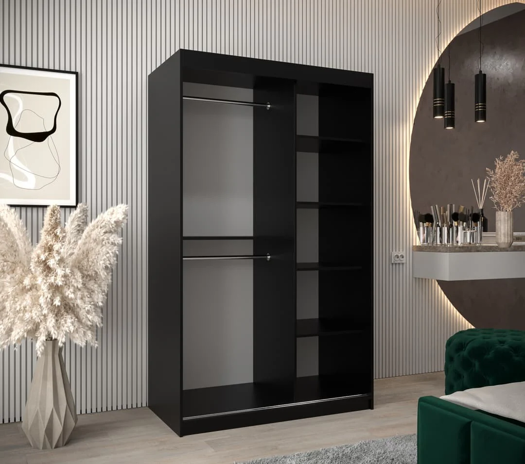 Parma Sliding Door Wardrobe 120cm - Image 7