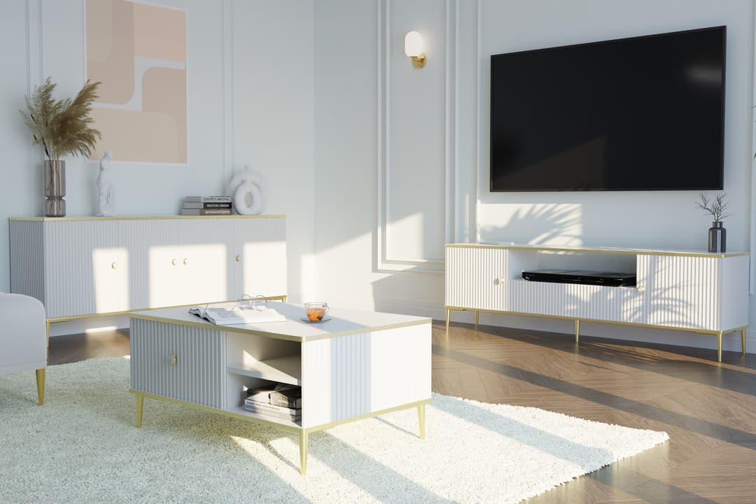 Petra Coffee Table 90cm - Image 4