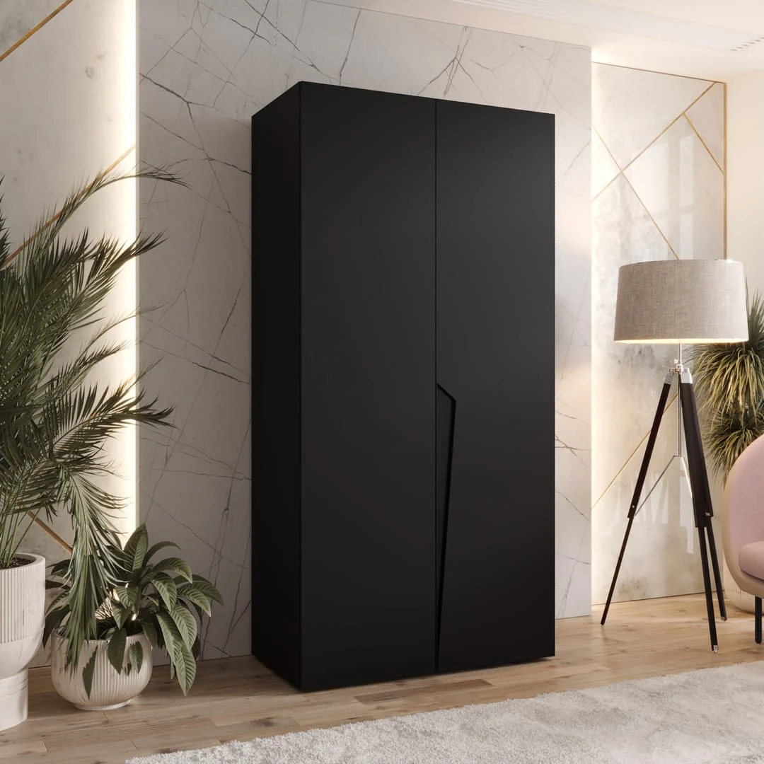 Piano I Hinged Door Wardrobe 100cm - Image 10