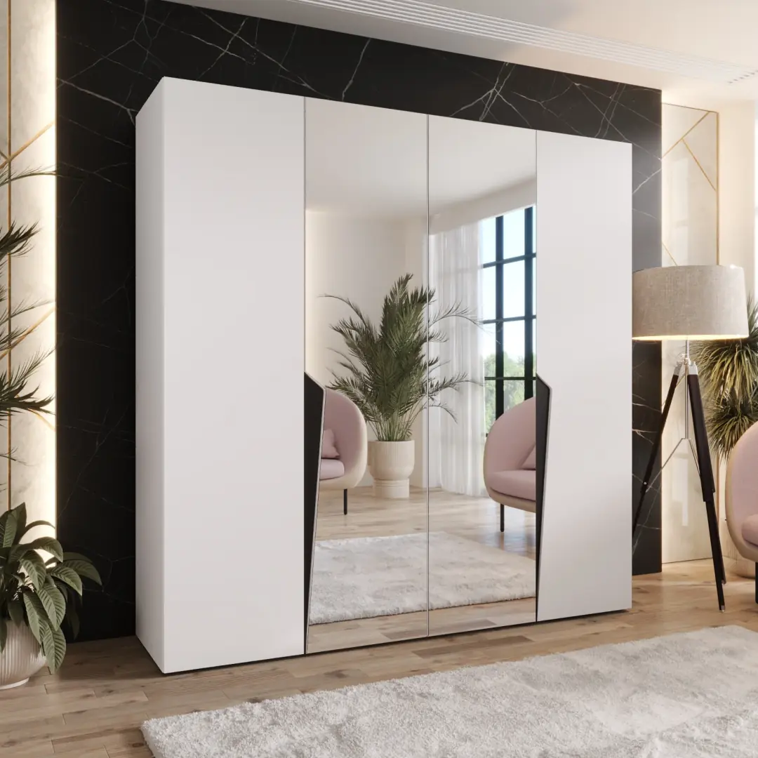 Piano II Hinged Door Wardrobe 200cm