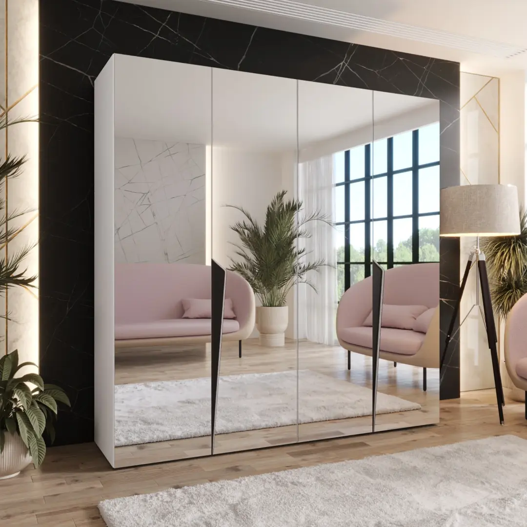Piano III Hinged Door Wardrobe 200cm - Image 10