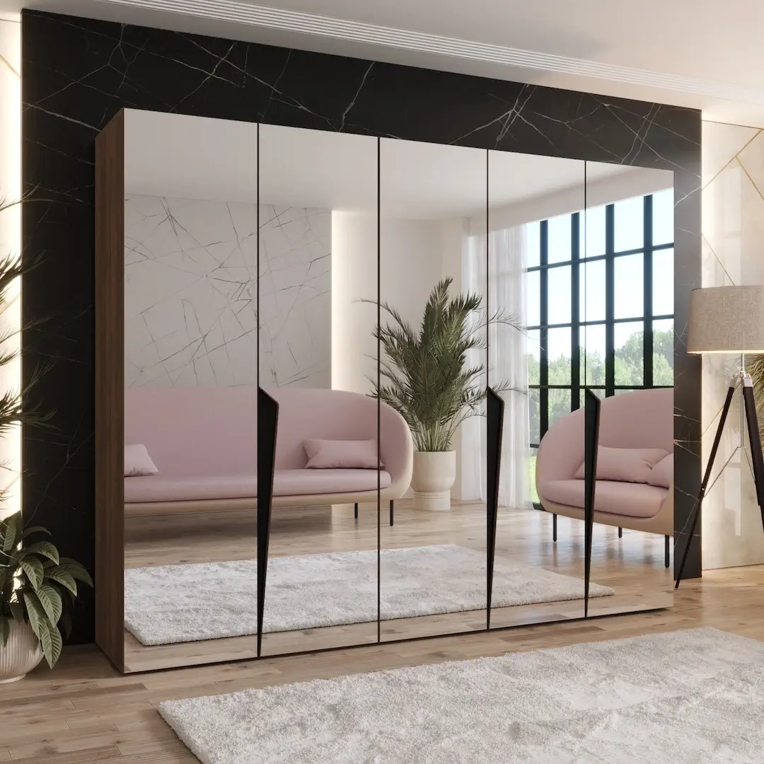 Piano III Hinged Door Wardrobe 250cm - Image 10