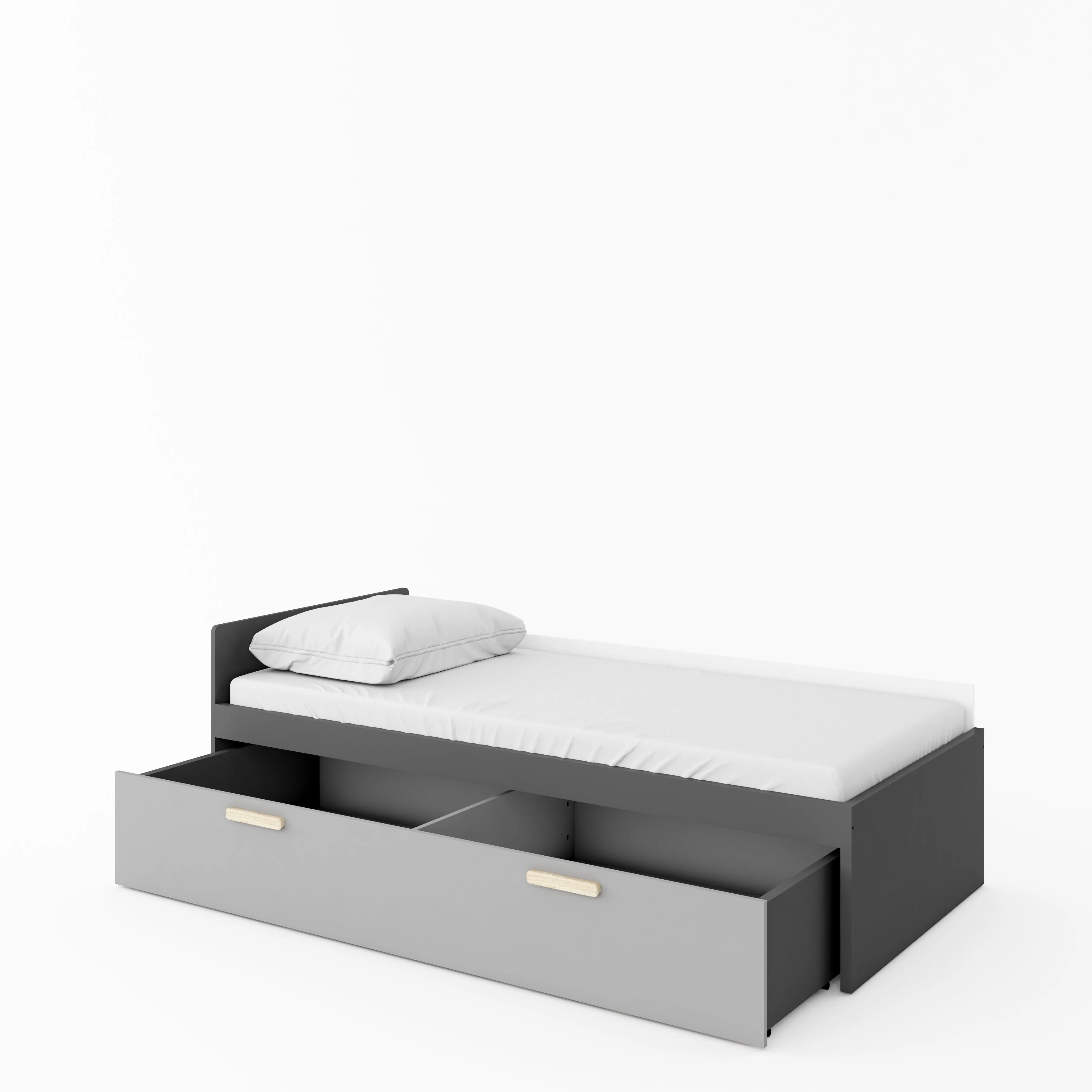 Pok Bed with Drawer PO-13 + PO-15 - Image 2