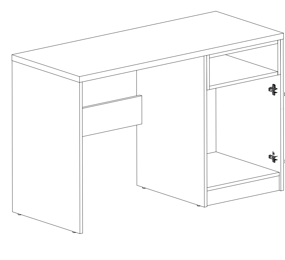 Pok PO-09 Computer Desk 120cm - Image 3