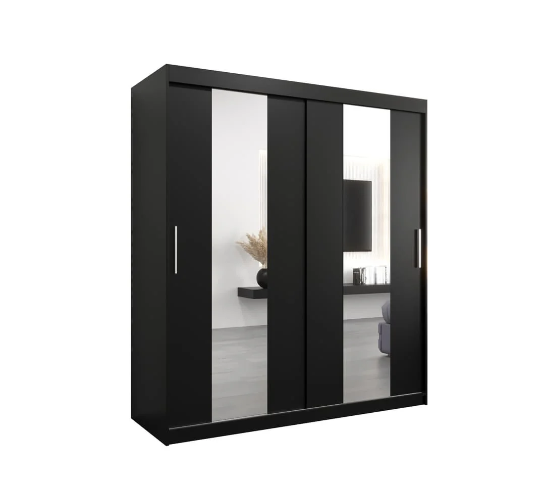 Pole Sliding Door Wardrobe 180cm - Image 15