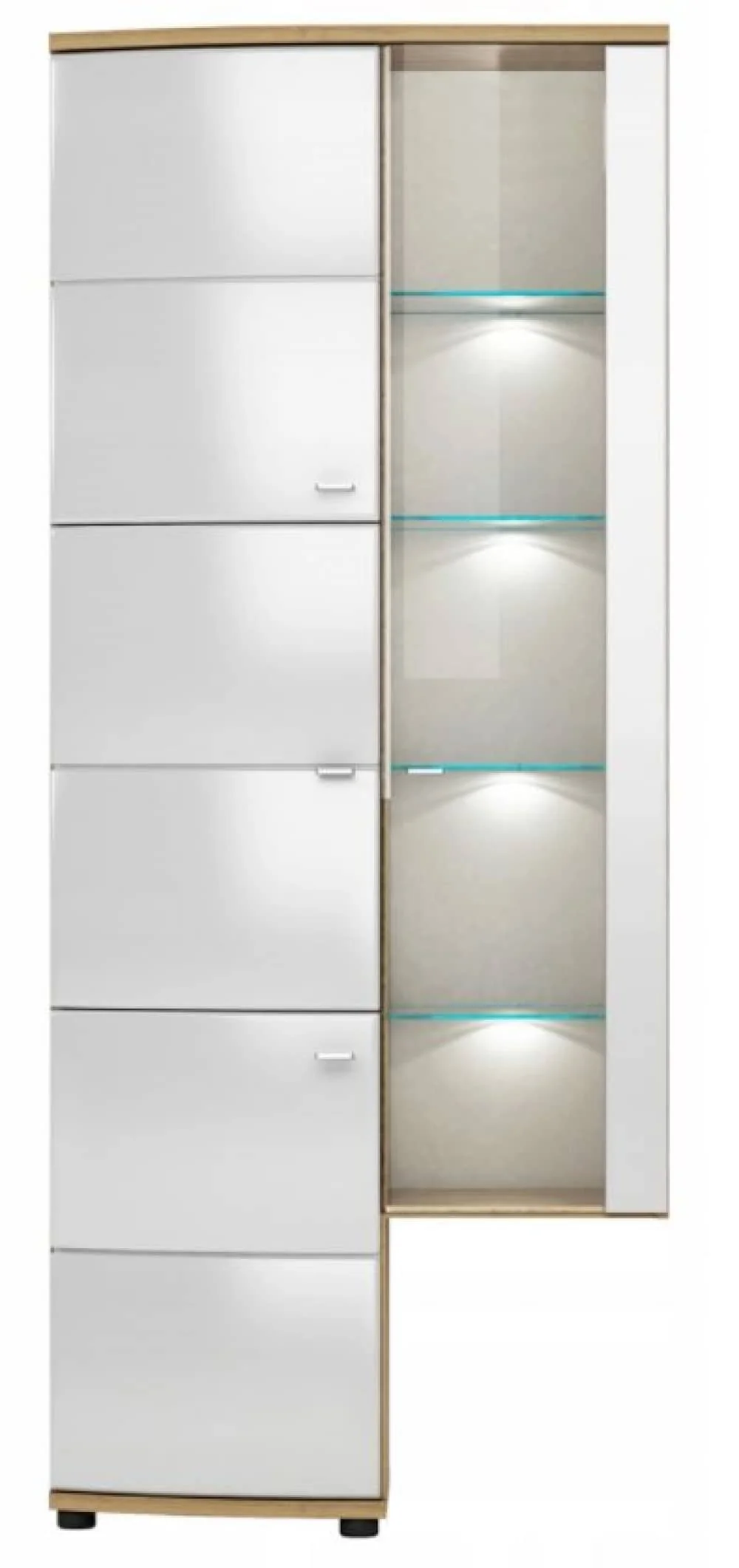 Polo 10 Tall Display Cabinet 86cm