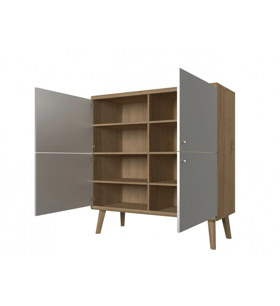 Primo Highboard Cabinet 107cm - Image 2