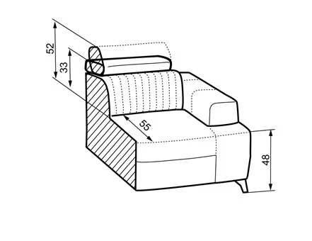 Primo Corner Sofa Bed - Image 7