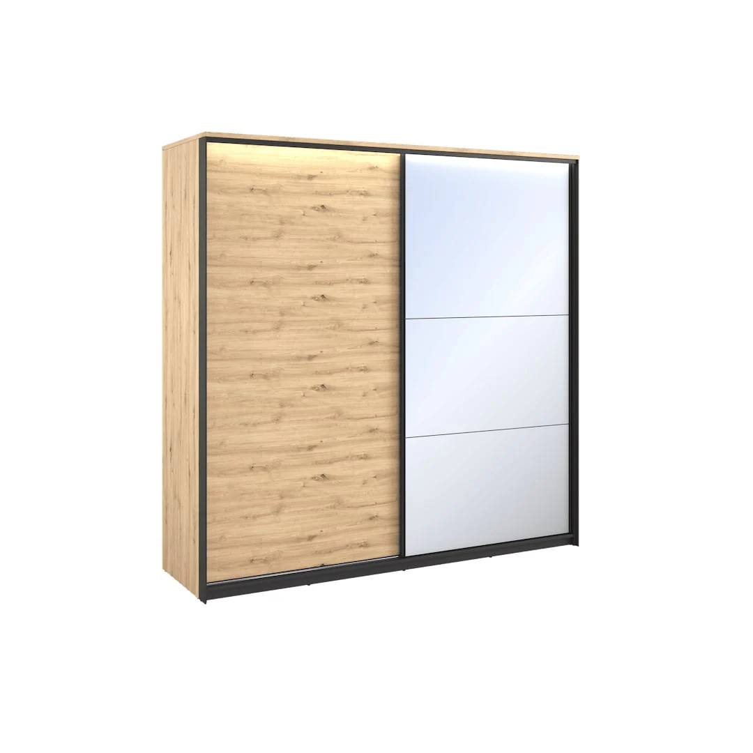 Quant QS-01 Sliding Door Wardrobe 220cm - Image 2