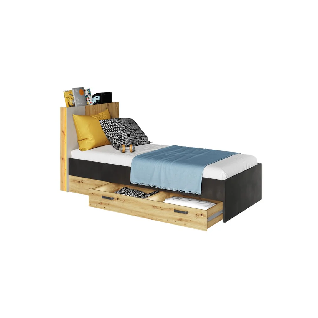 Qubic 12 Bed With LED [EU Single] - Image 3