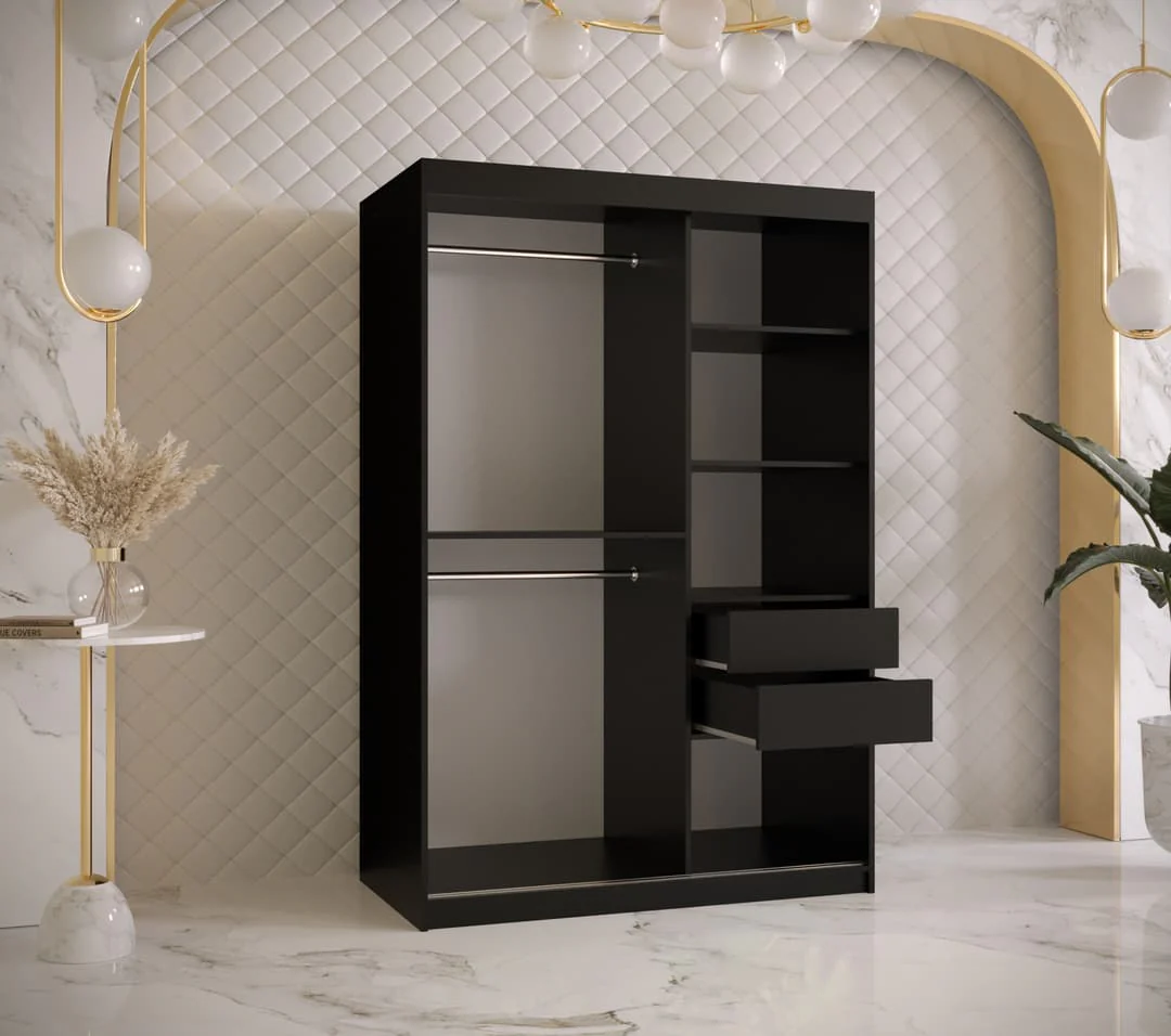 Ramiro I Sliding Door Wardrobe 120cm - Image 4