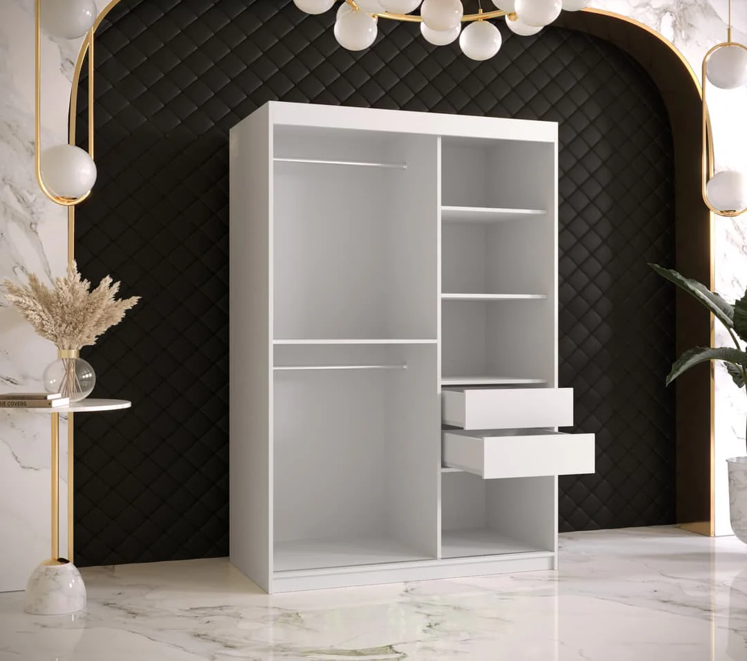 Ramiro I Sliding Door Wardrobe 120cm - Image 9