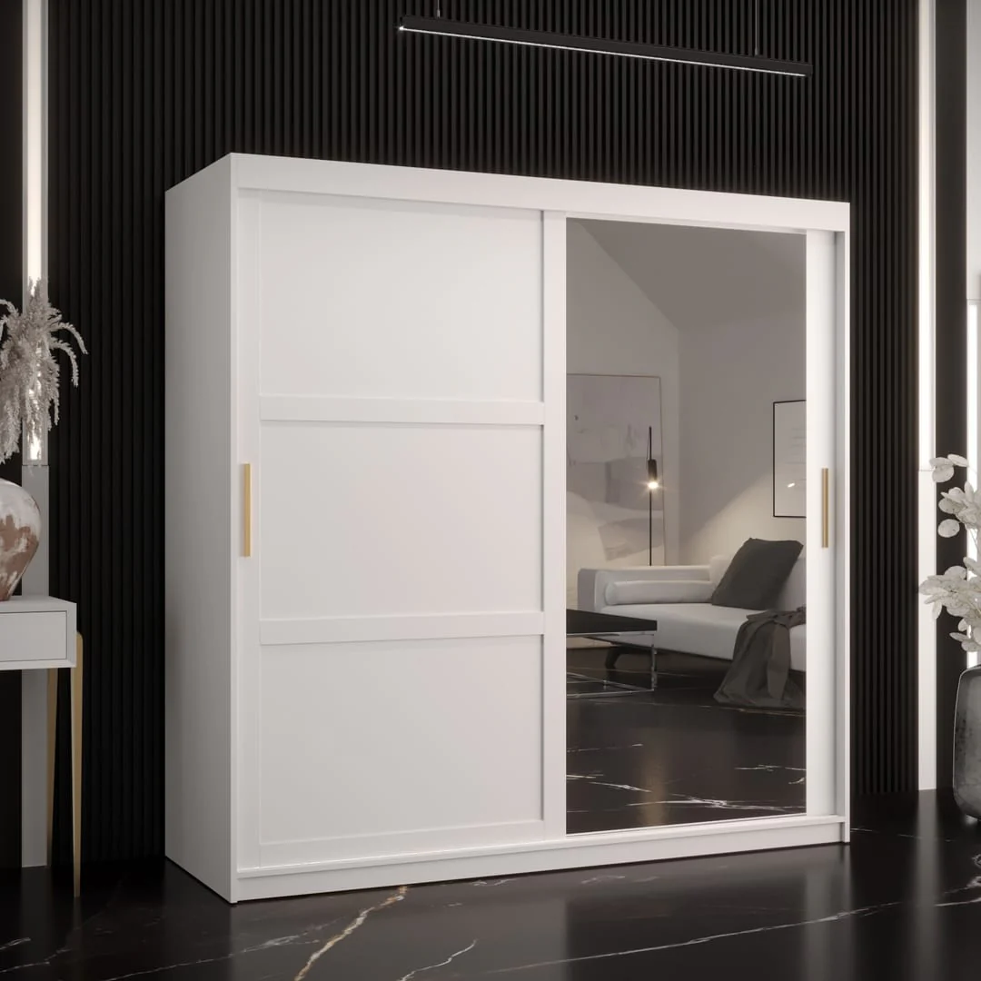 Ramiro II Sliding Door Wardrobe 180cm - Image 6
