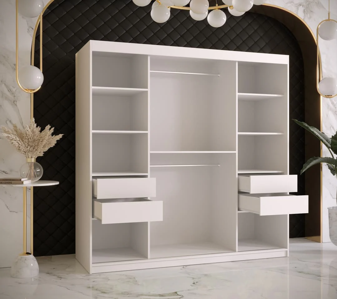 Ramiro II Sliding Door Wardrobe 180cm - Image 9