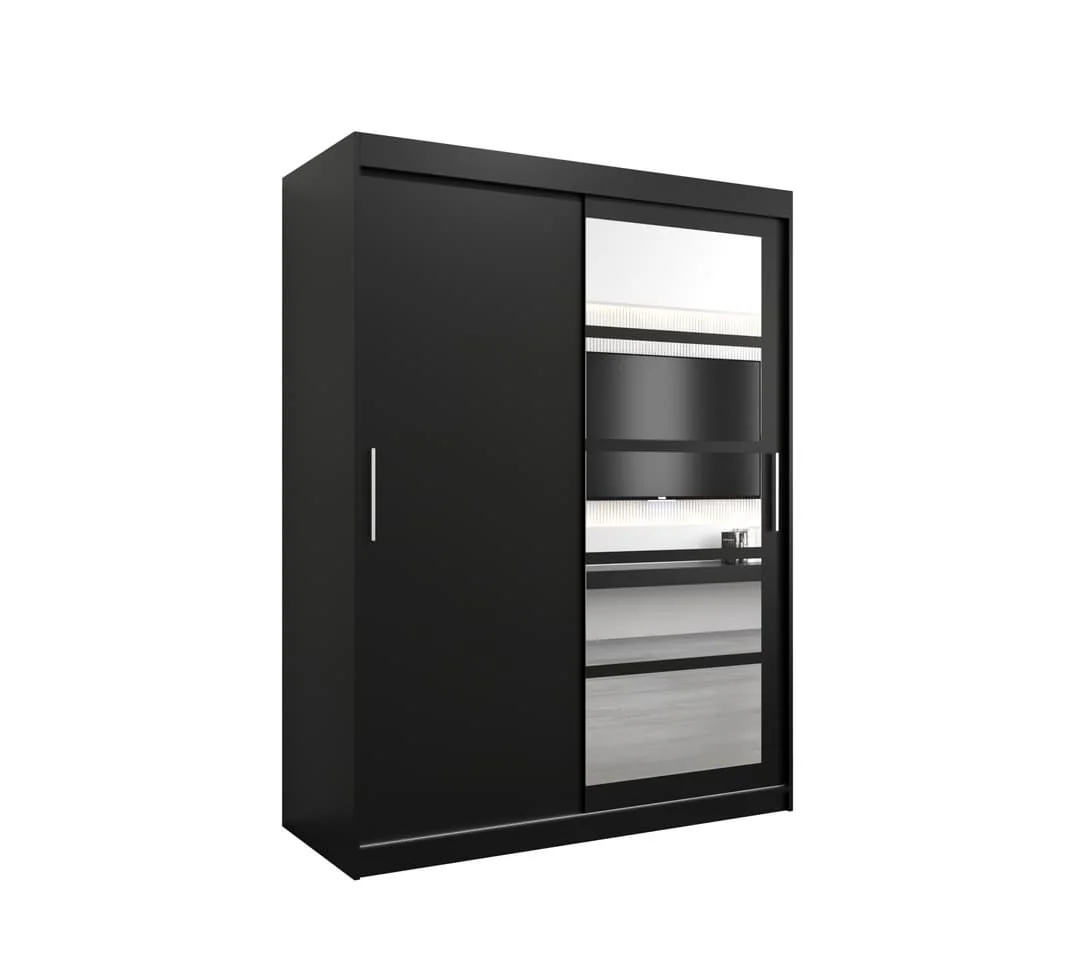 Roma I Sliding Door Wardrobe 150cm - Image 2
